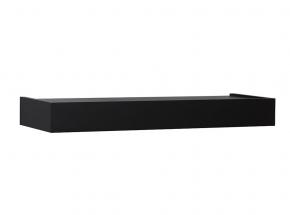 0140-24BK 8.5" x 36" Wood Floating Shelf Kit, Black Finish