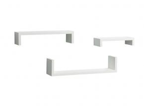 243-WT 3-Piece Ledge Kit, White Finish