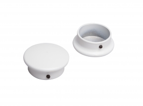 Closet-Pro HD 0017 Decorative End Caps, White