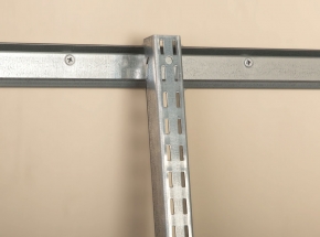 BK-0100 FAST-MOUNT Wall Standard Installs Easily On 0111 Hang-Trak Hang Rail