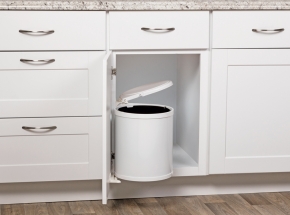 Pivot-out Door-mounted Waste Bin