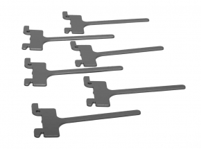 CD-0154 4" Tap-Mount Peg Hooks