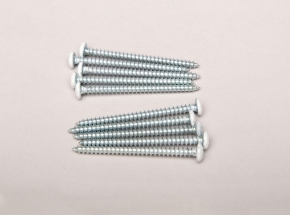 CD-0170-WT Tap-Mount Hardware Packs 2-1/2" screws, white heads