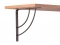 0087-BRZ Milano Decorative Shelf Bracket, Bronze Finish