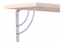 0087-PM Milano Decorative Shelf Bracket, Platinum Finish