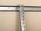 BK-0100 FAST-MOUNT Wall Standard Installs Easily On 0111 Hang-Trak Hang Rail